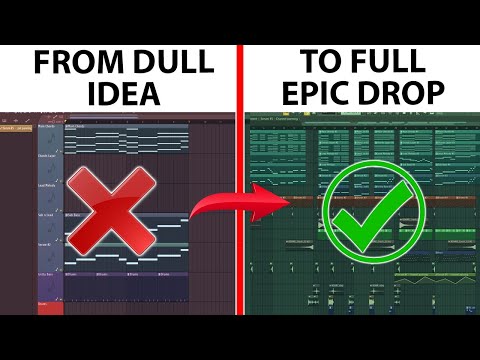 HOW TO TURN A DULL FUTURE BASS DROP INTO AN EPIC ONE! - FL Studio 20 Tutorial