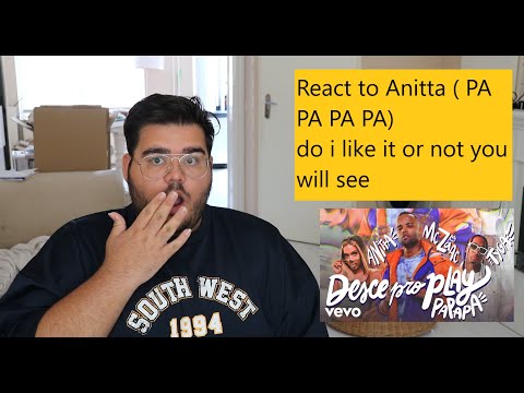 Big boy react to  Anitta Desce Pro Play (PA PA PA) React to it ??