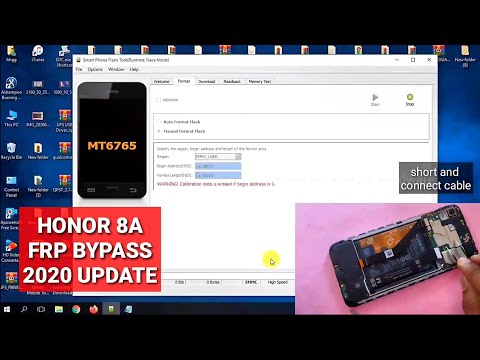 Honor 8A (JAT-L29) FRP Unlock Latest Security Update 2020