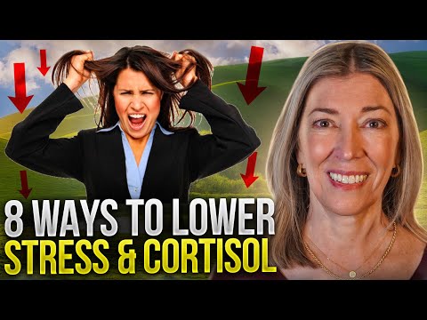 8 Ways To Lower Your Stress & Cortisol #stressmanagement #anxietyrelief