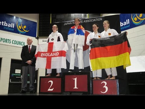 2016 JKA European Championship - Senior Ladies Individual Kumite