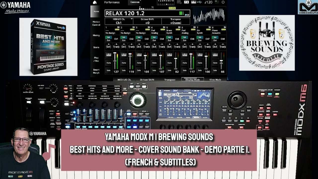SJL010 - Best Hits and More - Yamaha MODX / PLUS / M ( 74 presets ) - Video Preview 6