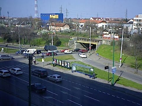 Timisoara, sens giratoriu Puncte Cardinale. Imagini live oferite de Soft Class si Netcam.ro