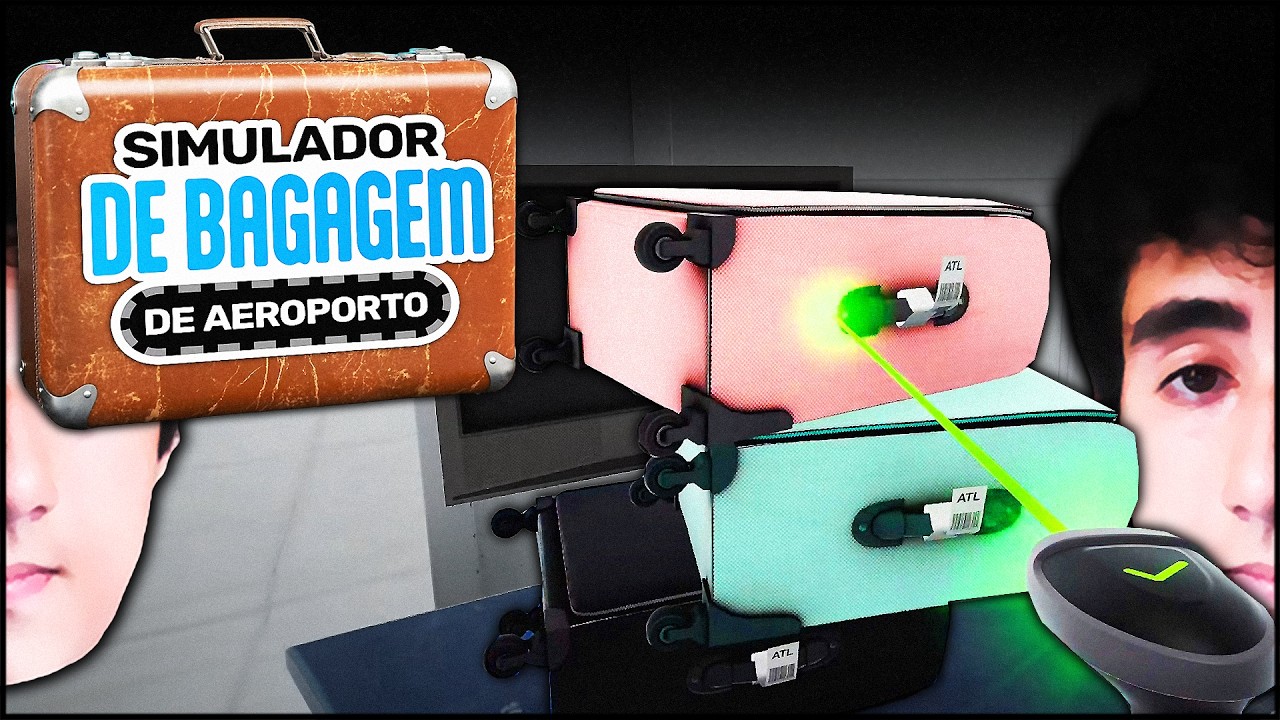 SIMULADOR de Bagagem de AEROPORTO 🧳 Airport Baggage Simulator | Felps