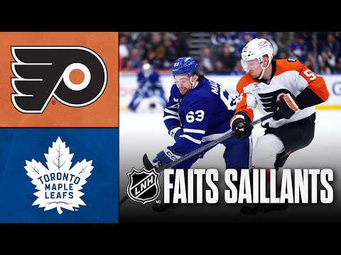Flyers vs Maple Leafs 02/03/26 | Faits saillants
