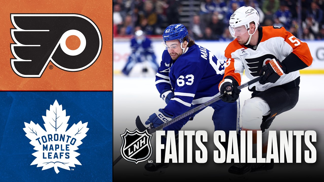 Flyers vs Maple Leafs 02/03/26 | Faits saillants