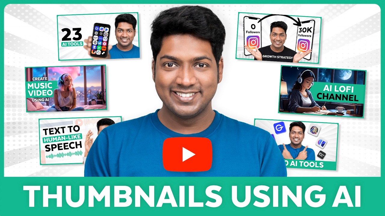 How to Make YouTube Thumbnails Using AI 🤖