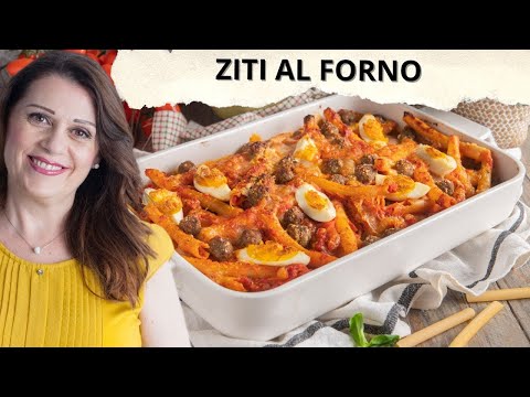 Ziti al forno alla pugliese: pasta pasticciata buonissima!