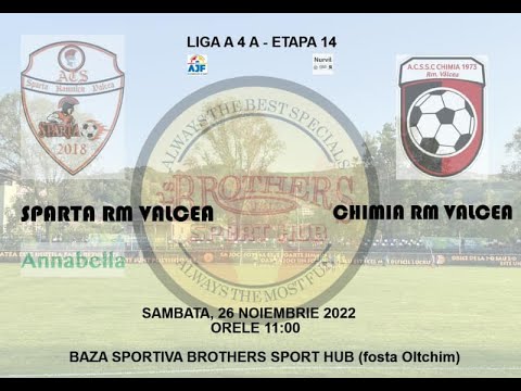 FC SPARTA Rm Valcea - Chimia Rm Valcea