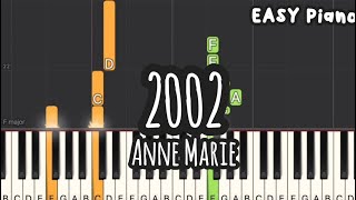 Download lagu Anne Marie - 2002 (Easy Piano, Piano Tutorial) Sheet mp3