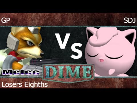 DIME 26 - AWOL | GP (Fox) vs SDJ (Jigglypuff) Losers Eighths - melee