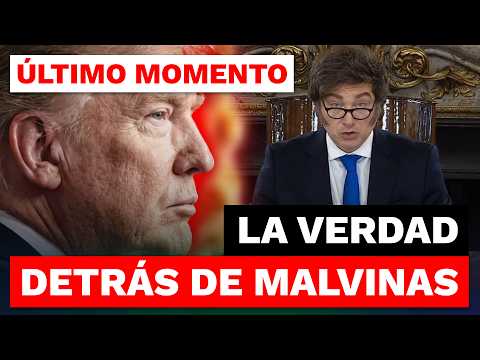 🚨💥 URGENTE: SE REVELA EL ACUERDO ENTRE TRUMP y MILEI que impulsó la CADENA NACIONAL SOBRE MALVINAS
