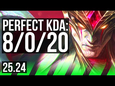 JARVAN IV vs TRUNDLE (JGL) | Perfect KDA: 8/0/20 | EUW Master | 25.24