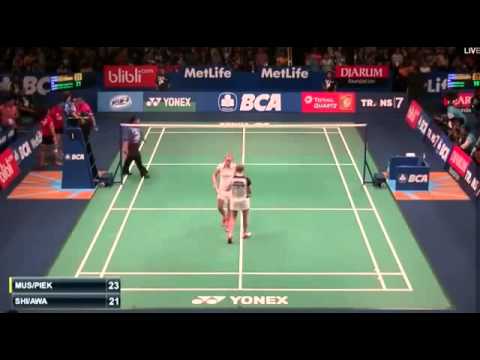 2015 BCA Indonesia Open R32 [WD] Eefje MUSKENS-Selena PIEK vs AWANDA-Mahadewi Istirani NI KETUT