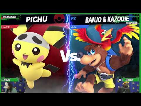 Dragon Con 2023 Ultimate - JJ Hardy(Yoshi/Banjo) Vs JoseJFB(Pichu) - W. Round 2
