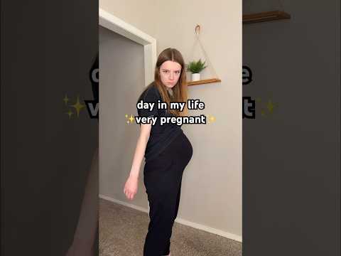 Day in my life very pregnant