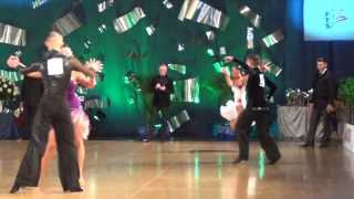 Mistrzostwa Polski Elbląg 2014 14-15 Latin Finał Cha Cha Cha