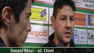 preview picture of video 'Chieti - Maceratese 2-2 Interviste'