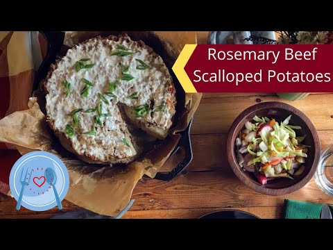 Rosemary Beef Scalloped Potatoes Recipe