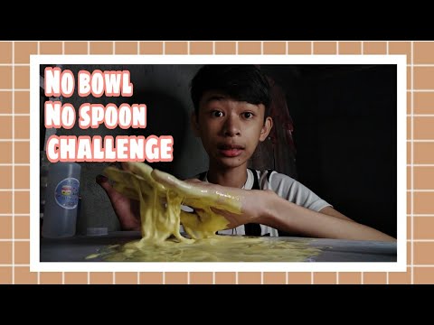 No bowl No spoon challenge inspired by (Myka gozum Tv vlogs!)