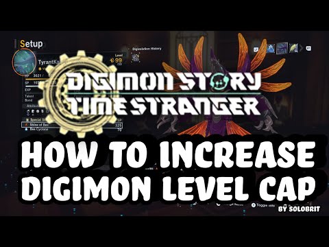 How to INCREASE Your Digimon Level Cap FAST in Digimon Story: Time Strangers!