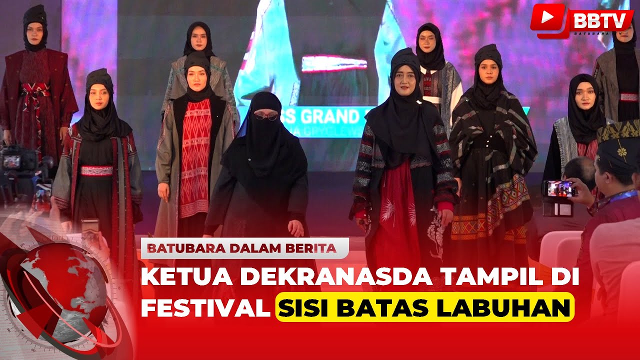KETUA DEKRANASDA TAMPIL DI FESTIVAL SISI BATAS LABUHAN