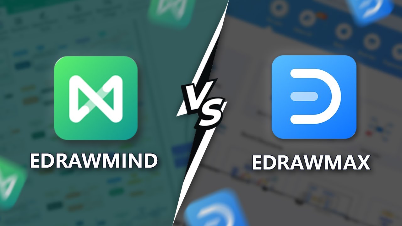 Wondershare EdrawMax vs EdrawMind - Which One is Better for Mindmapping & Diagramming?
