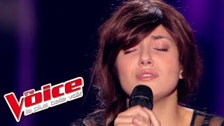 Serge Lama – Je suis malade | Elvya Gary | The Voice France 2015 | Blind Audition