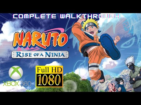 Longplay of Naruto Rise of a Ninja (Xbox 360, 2007)-Complete Walkthrough in HD