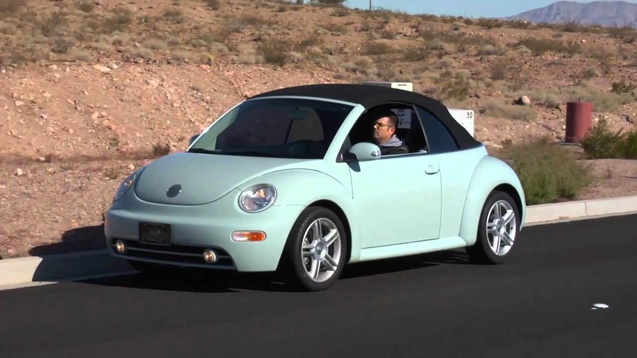 2004 Volkswagen Beetle GLS Turbo Convertible test drive ...