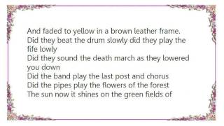 John McDermott - The Green Fields of France Lyrics