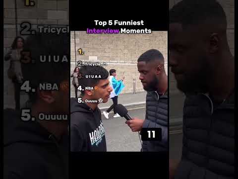 Top 5 Funniest Interview Moments #Top #moments #topmoments #funny #ranking