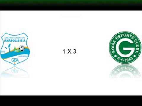 GRÊMIO ANÁPOLIS 1 X 3 GOIÁS CAMPEONATO GOIANO 2014