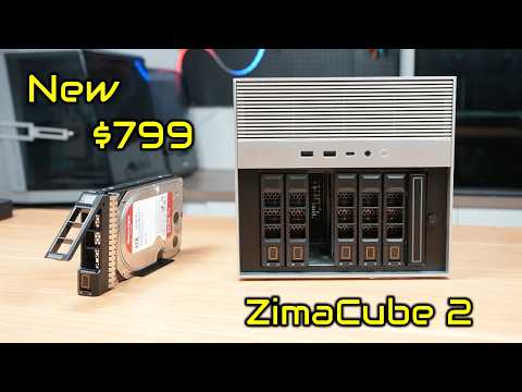 ZimaCube 2 praktisk recension video av Michael Klements