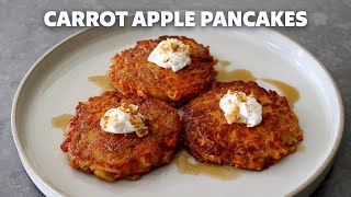 Carrot Apple Pancakes | Food Wishes