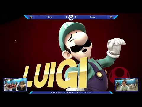 The Smash Lab 113 Winners Finals - Shiny (Luigi/Diddy Kong) vs Felix (Fox)