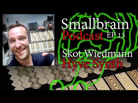 Smallbrain Podcast episode 13   Skot Wiedmann, creator of Hyve Synth