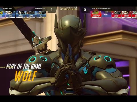 Overwatch Best Moments - Luminosity vs Northern Gaming Red - Alienware Monthly Melee June