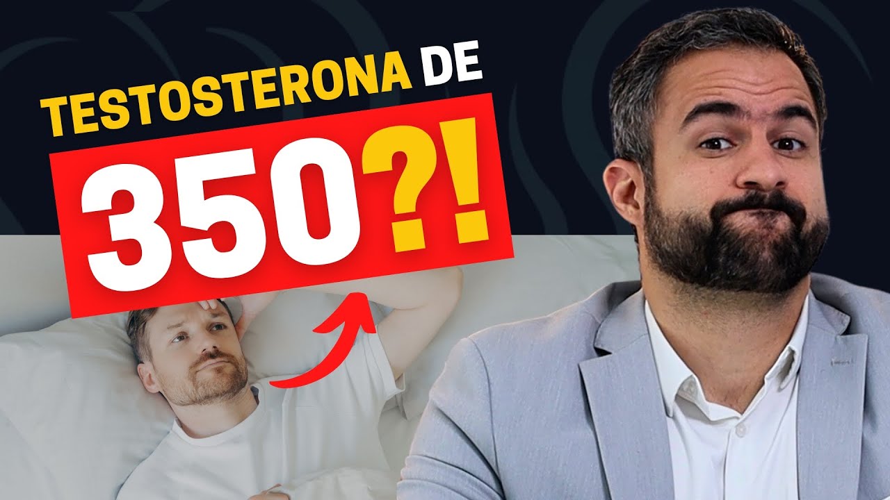 VOCÊ TEM MENOS DE 40 ANOS E SUA TESTOSTERONA ESTÁ MENOR QUE 350? VOCÊ PRECISA SABER DISSO!