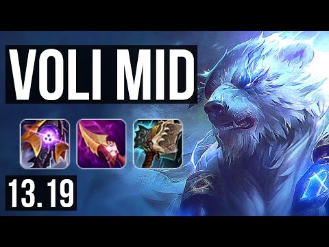 VOLI vs IRELIA (MID) | 8 solo kills, Dominating | NA Master | 13.19