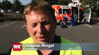 preview picture of video 'Oestrich-Winkel: Erneuter Gasaustritt in der Nacht zum Dienstag'