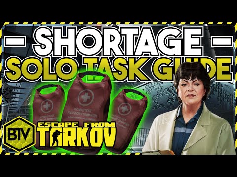 "Shortage" | Therapist Quest Guide Walkthrough | Escape from Tarkov