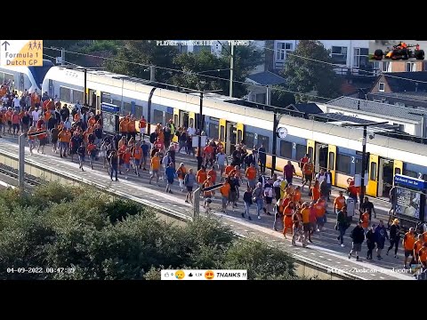 Zandvoort Railway Station live cam
