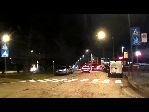 Alessandria, Spalto Marengo di notte - Alessandria, Spalto Marengo at night #alessandria