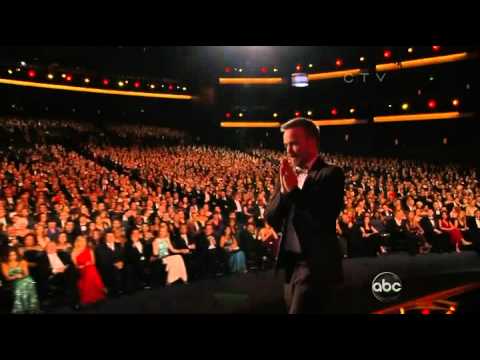 Aaron Paul wins an Emmy for Breaking Bad at the 2012 Primetime Emmy Awards!
