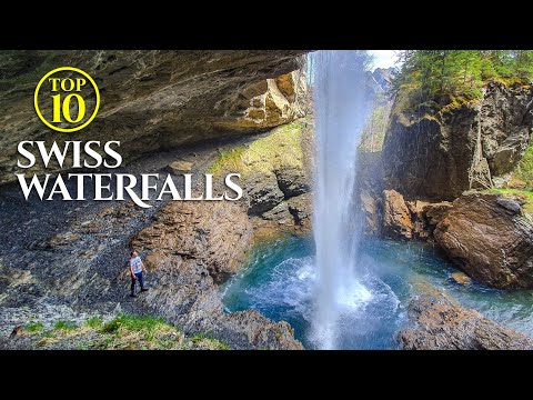 Top 10 WATERFALLS of Switzerland 🇨🇭 [Full Travel Guide]