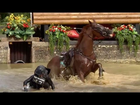 Burghley Horse trials 2025 - Best falls and refusals