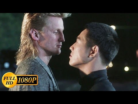 Jett Lee's first fight against Jerry Trimble, two-time world kickboxing champion / The Master (1992)