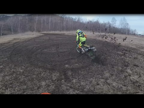 Hałda Skania# Auchan# Enduro Częstochowa#