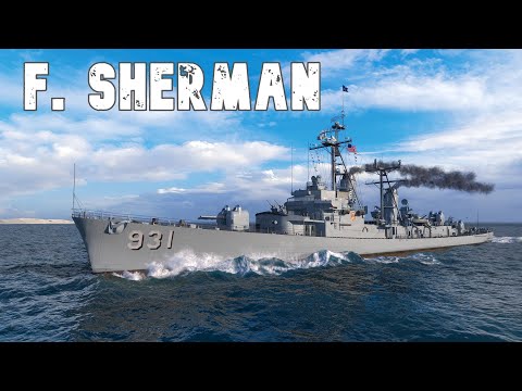 World of WarShips Forrest Sherman - 2 Kills 223K Damage